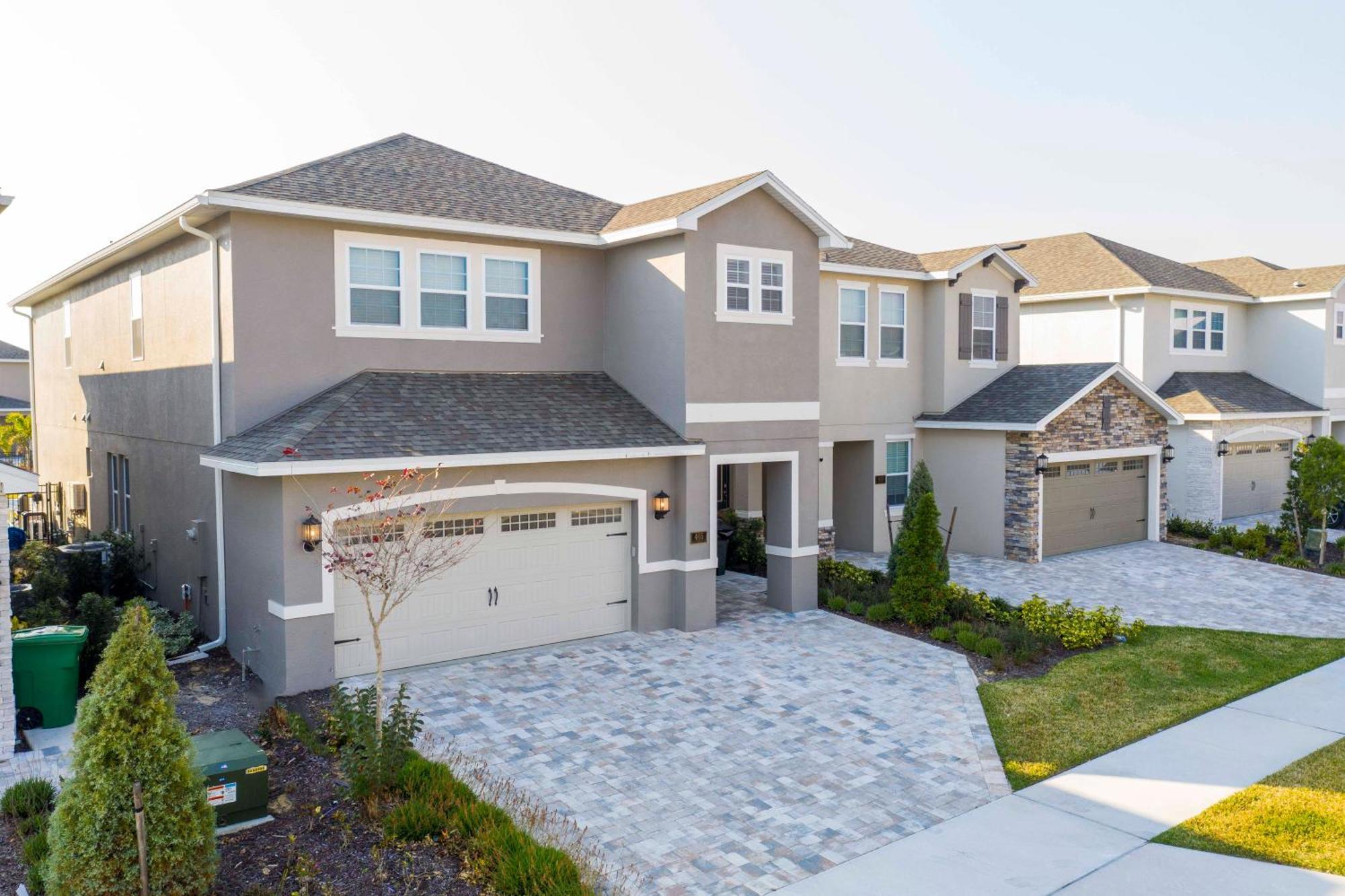 Beautiful Themed Single Home With Private Pool And Game Room Ec0405 Orlando Bagian luar foto