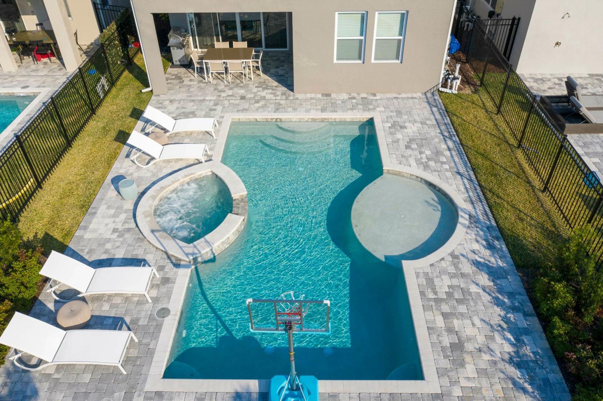 Beautiful Themed Single Home With Private Pool And Game Room Ec0405 Orlando Bagian luar foto