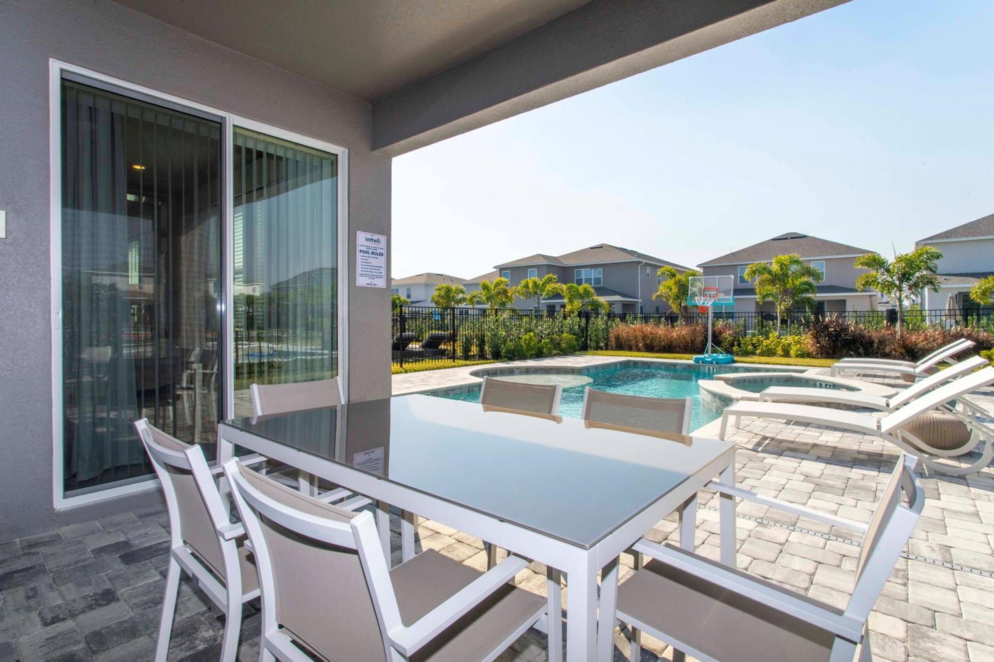 Beautiful Themed Single Home With Private Pool And Game Room Ec0405 Orlando Bagian luar foto