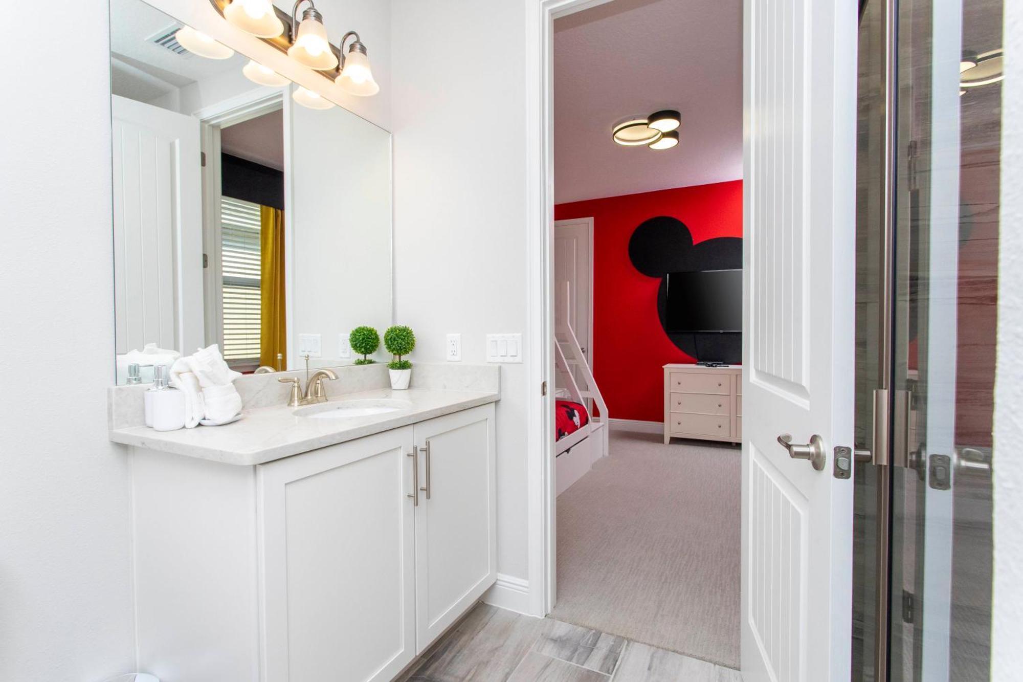 Beautiful Themed Single Home With Private Pool And Game Room Ec0405 Orlando Bagian luar foto