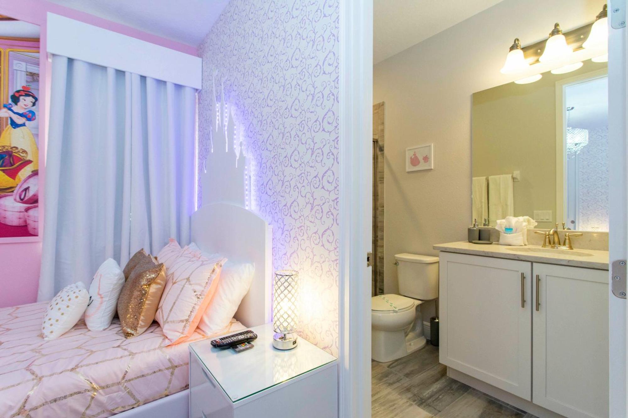 Beautiful Themed Single Home With Private Pool And Game Room Ec0405 Orlando Bagian luar foto