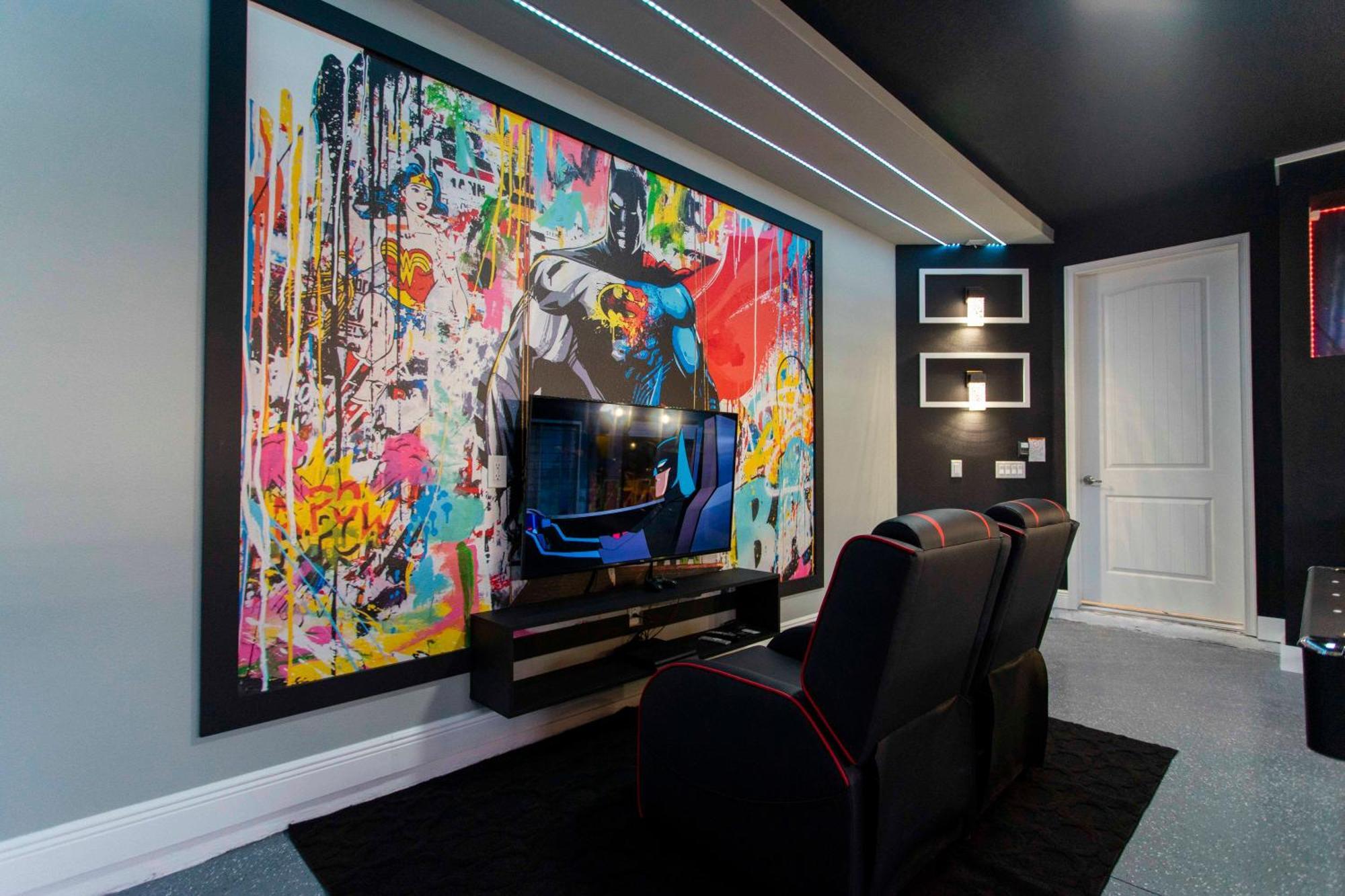 Beautiful Themed Single Home With Private Pool And Game Room Ec0405 Orlando Bagian luar foto