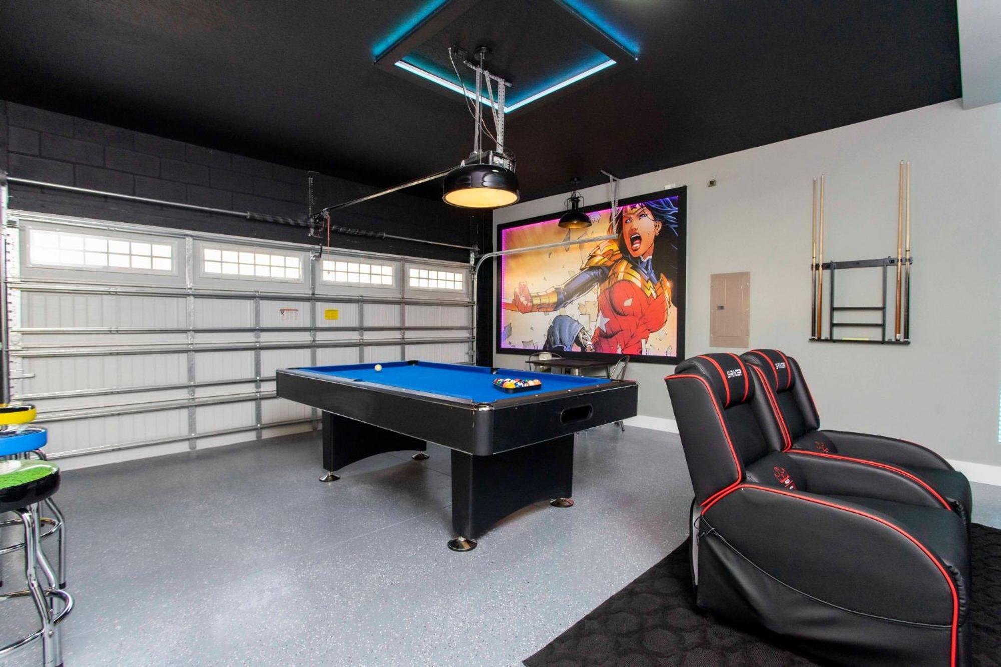 Beautiful Themed Single Home With Private Pool And Game Room Ec0405 Orlando Bagian luar foto