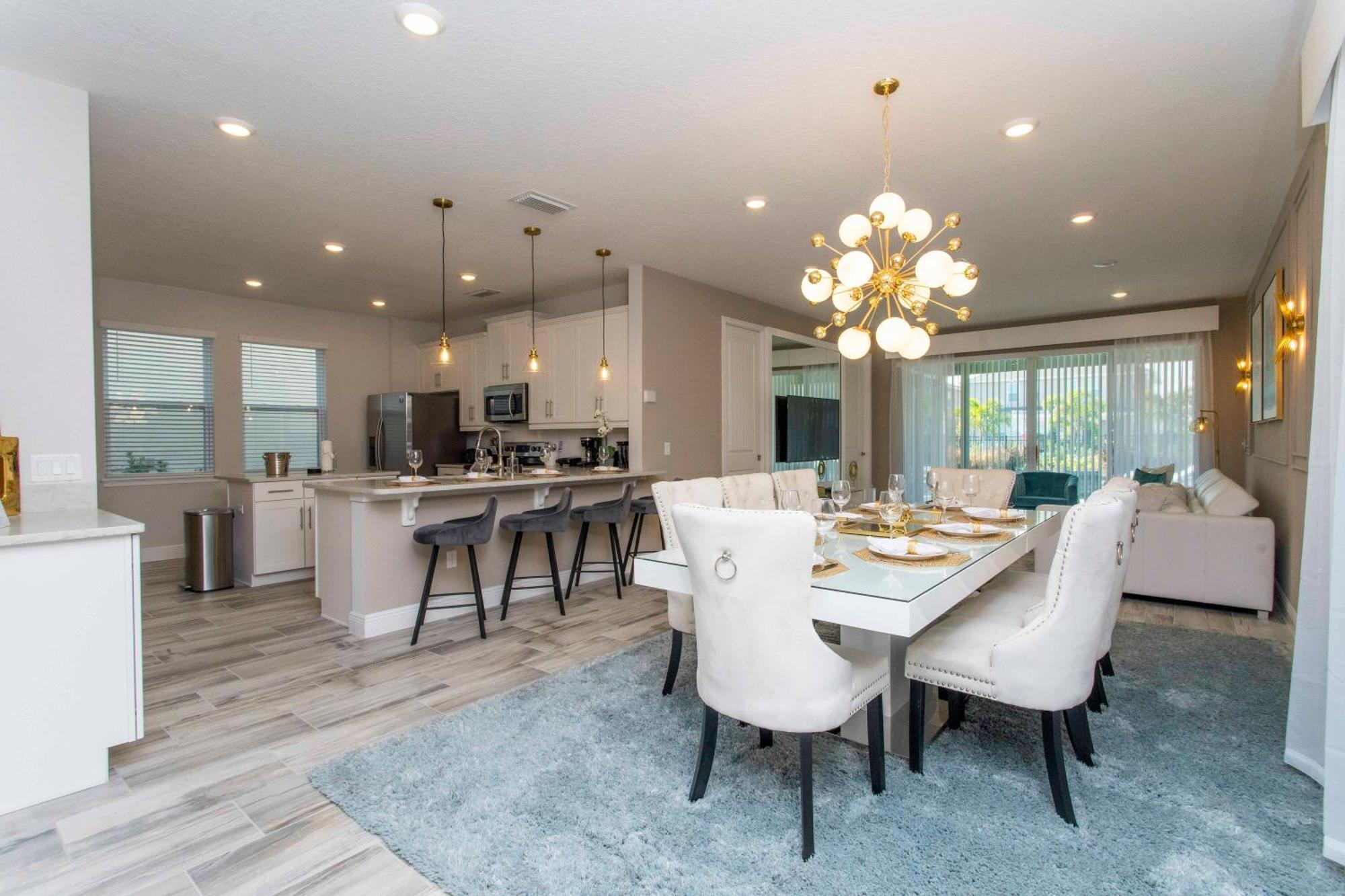 Beautiful Themed Single Home With Private Pool And Game Room Ec0405 Orlando Bagian luar foto